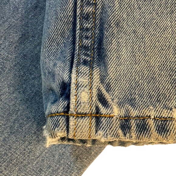 Vintage Polo Ralph Lauren Mens Banner Jeans Size 30x34 Blue Denim Streetwear Y2K - Picture 6 of 15